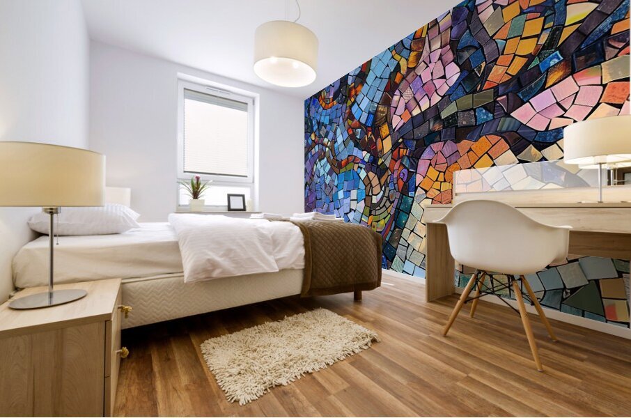 Crystalline Flow  Mural print