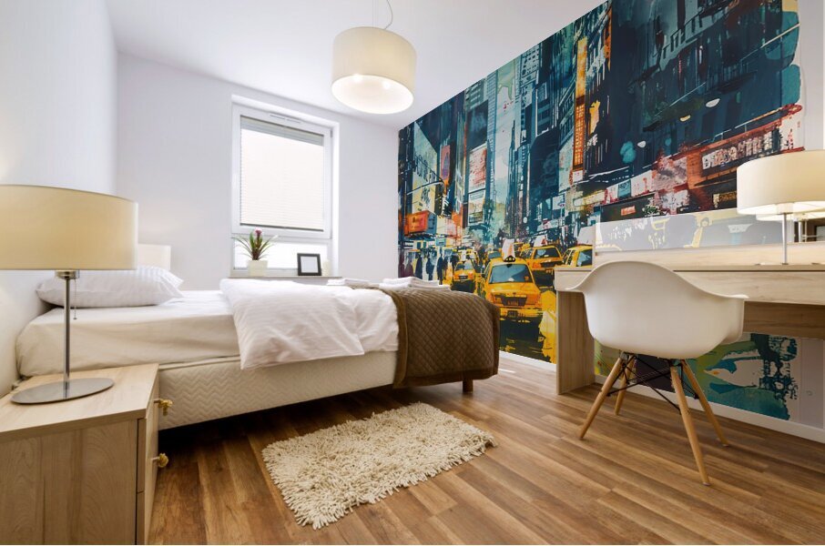 City Pulse Mural print