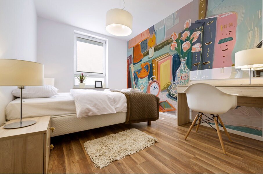 Cozy Corner Chronicles Mural print