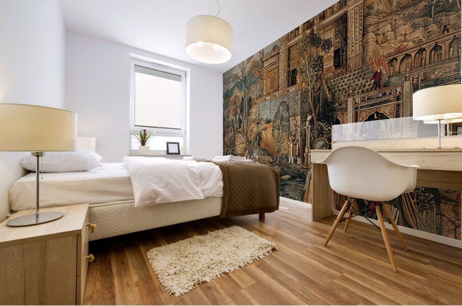 The Royal Procession Mural print