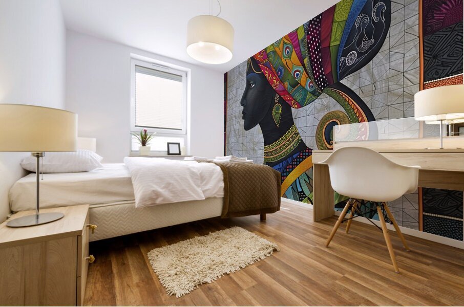 Ethnic Art  Mural print