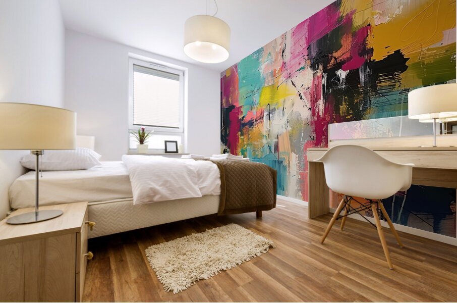 Color Symphony Mural print