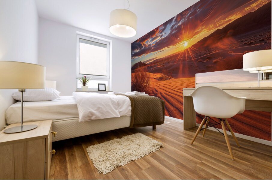 Desert Glow Mural print