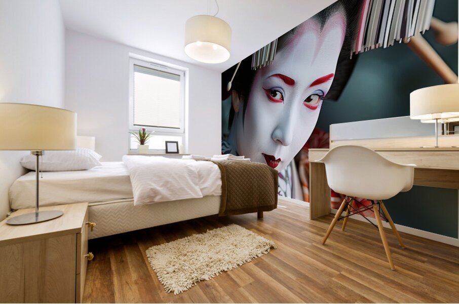 Grace of the Geisha Mural print