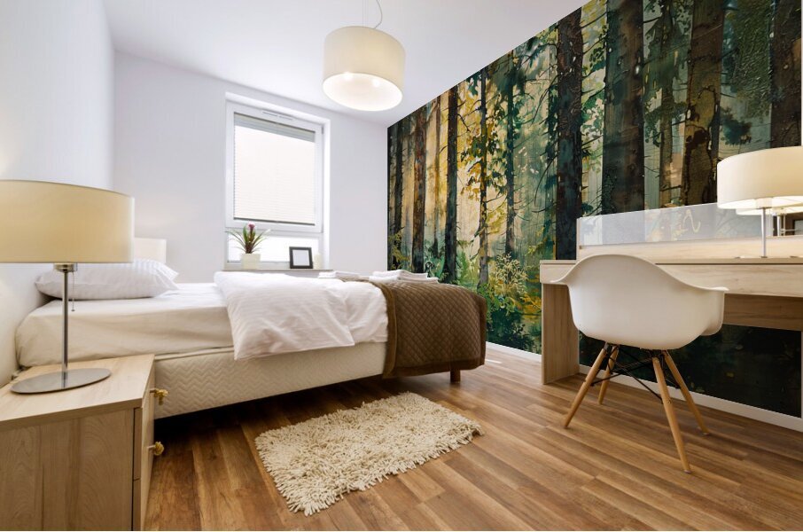 Enchanted Forest Mural print