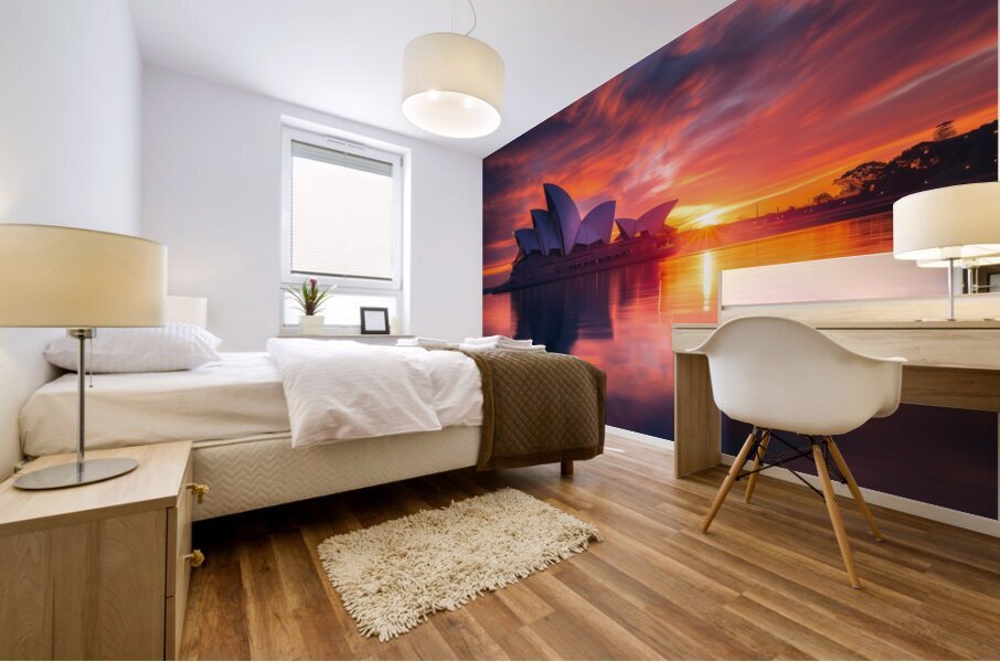 Sydney Sunrise Symphony Mural print