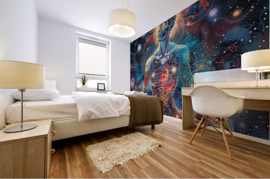 Cosmic Consciousness Mural print