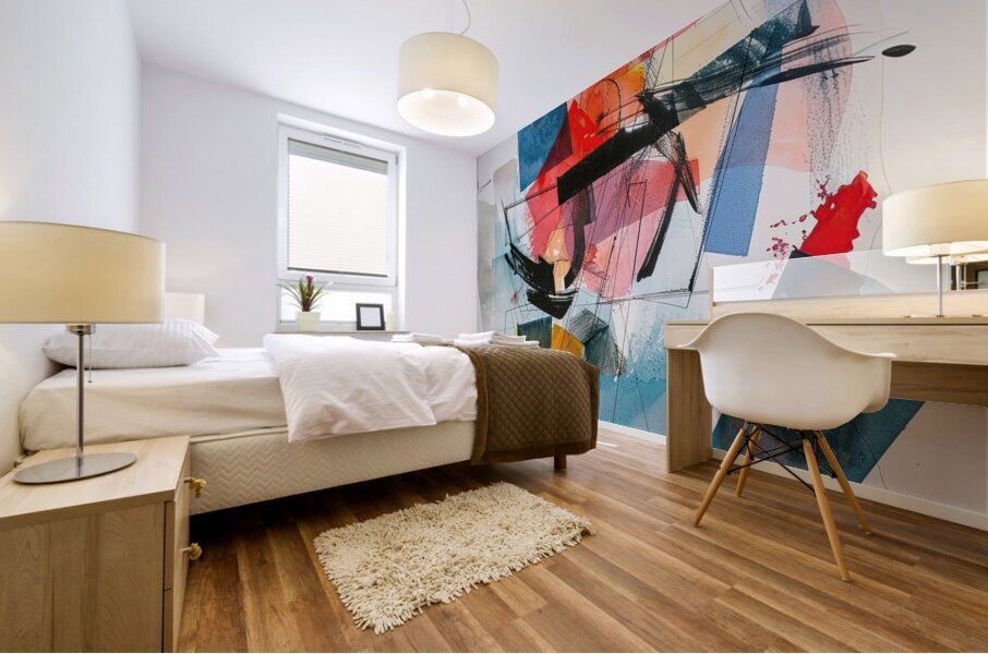 Abstract Composition 7H29PB 45 Mural print