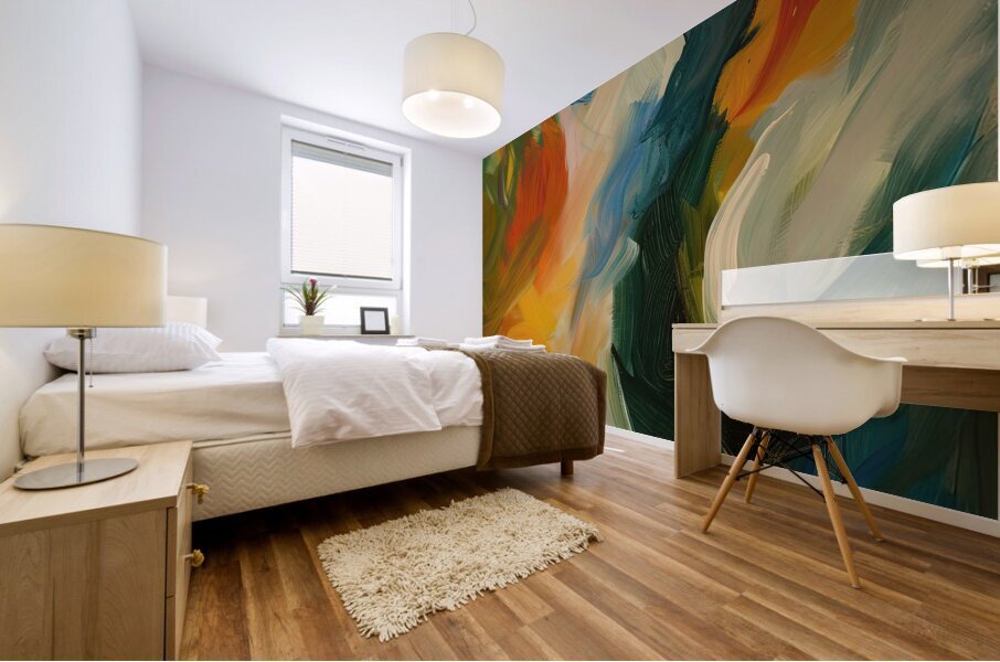 Abstract Expression 7H29P4 45 Mural print
