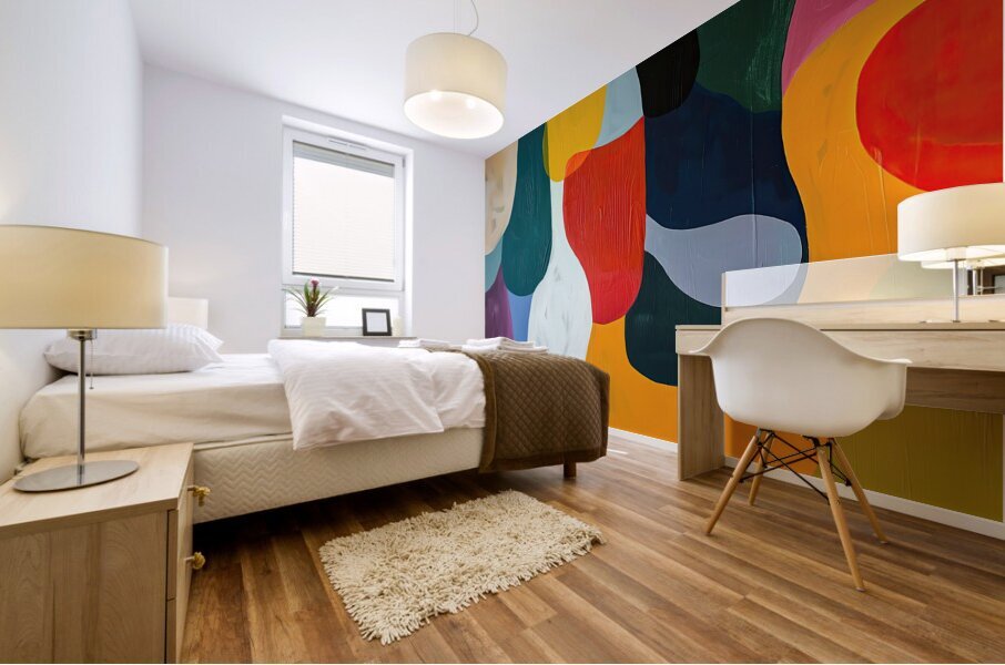 Abstract Harmony 7294B2 48 Mural print