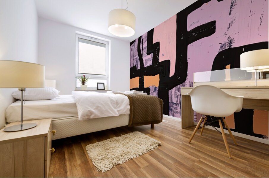 Abstract Intersections 8H29NP 45 Mural print