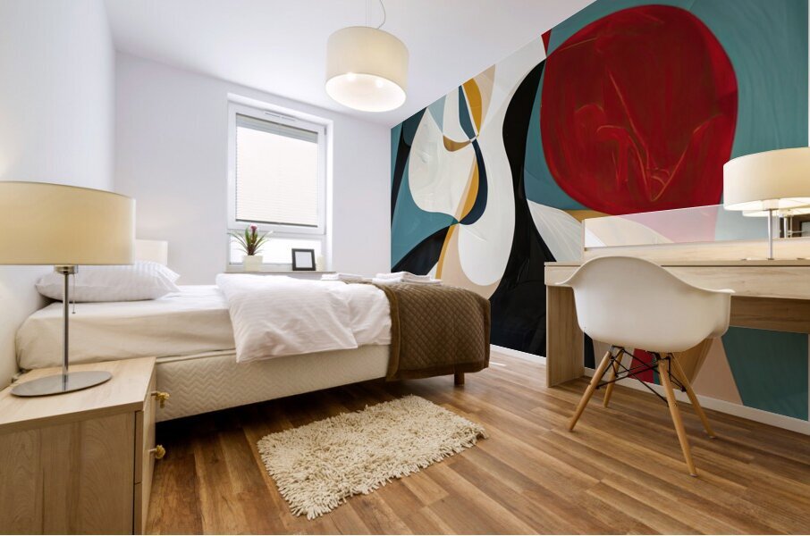 Abstract Dance 7924H 45 Mural print