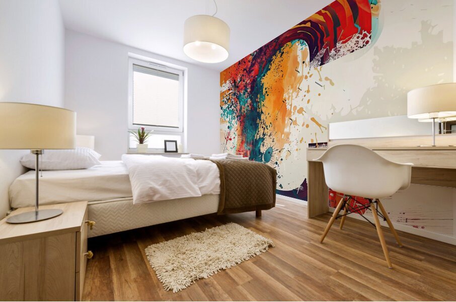Abstract Expression C 7894H 45 Mural print