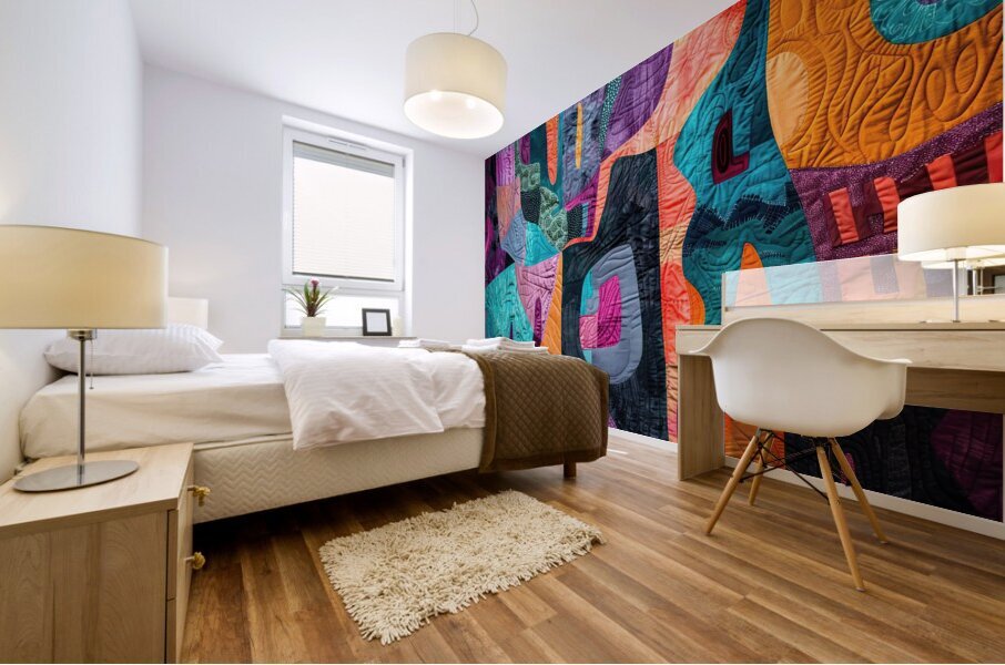 Abstract Harmony 7294B 45 Mural print