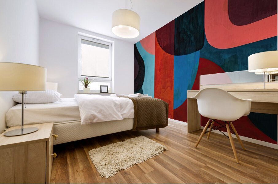 Abstract Harmony 7892BC 45 Mural print