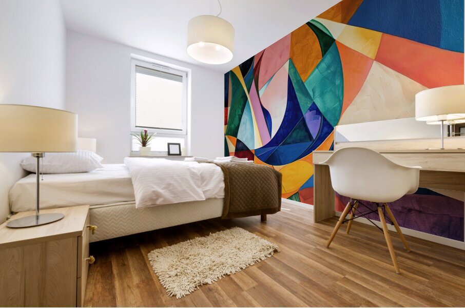 Abstract Interplay 7294HB 45 Mural print