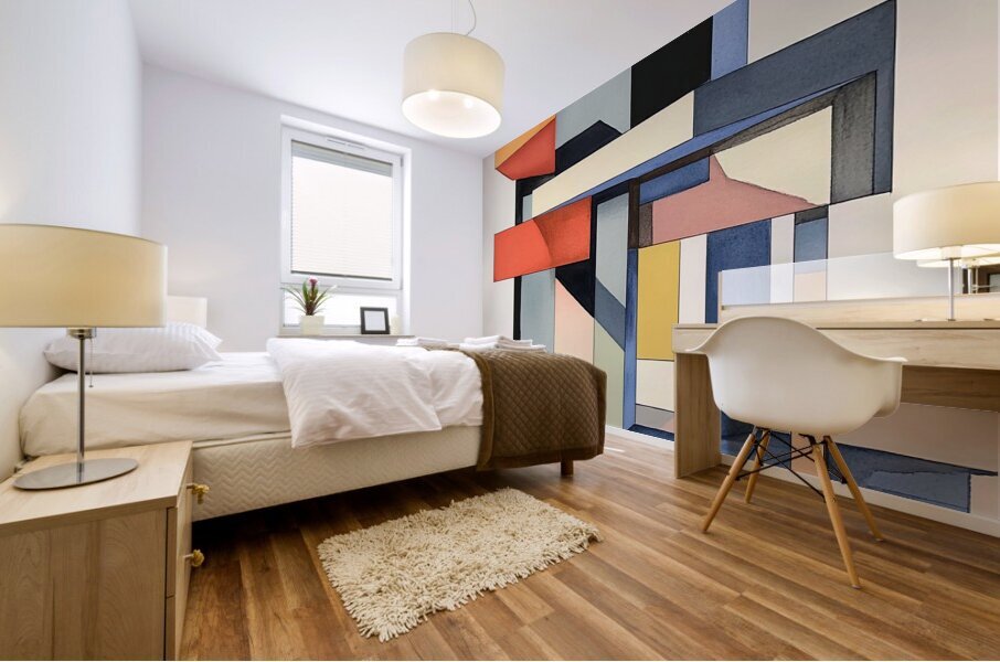 Abstract Structure N5C93D 63 Mural print