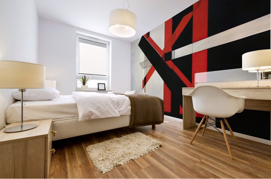 Angular Interplay 7H3N2P 55 Mural print