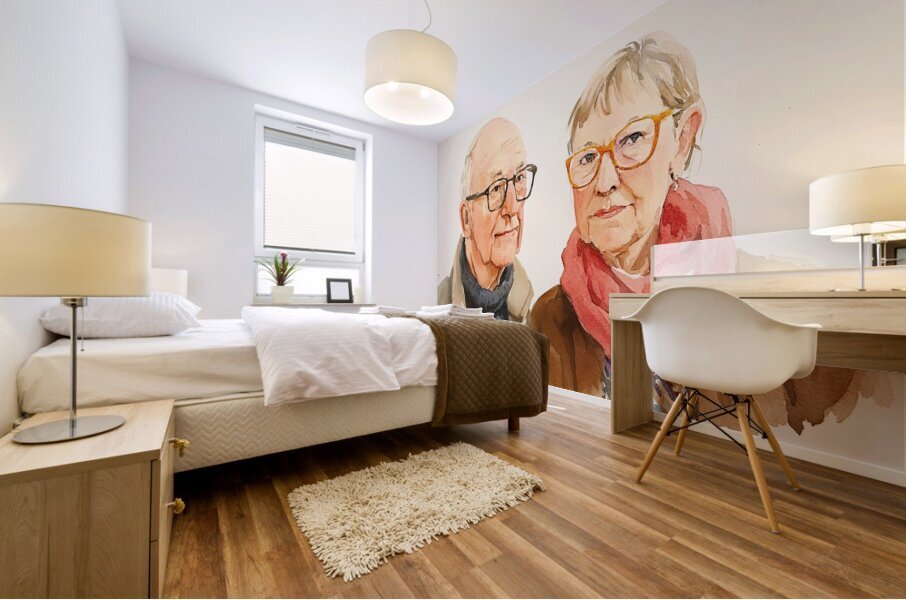 Aging Gracefully Y59H2N 45 Mural print