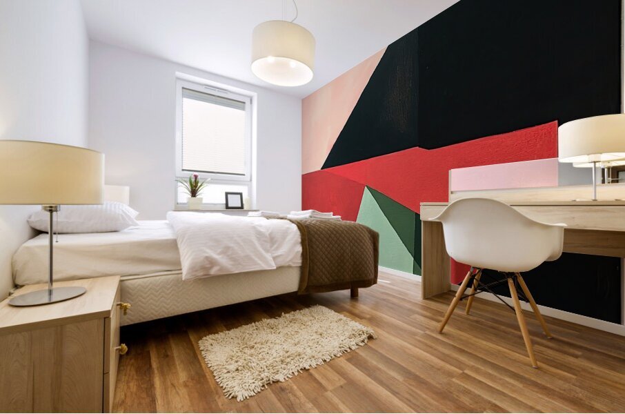 Angular Interplay ZP29HK 58 Mural print