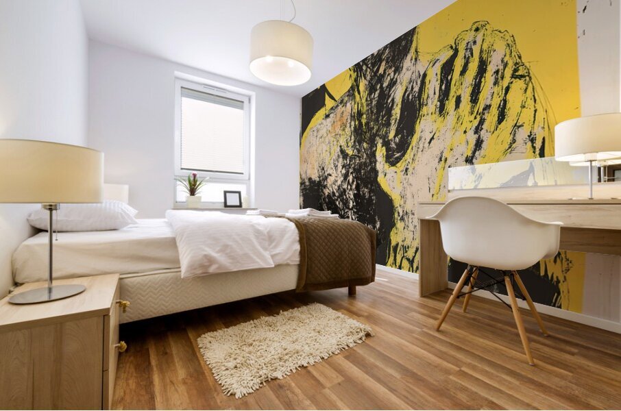 Anguished Figure Y72H9N 55 Mural print