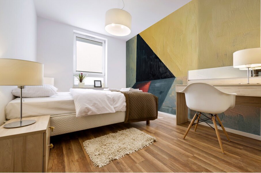 Angular Interplay 7H3N2B 57 Mural print