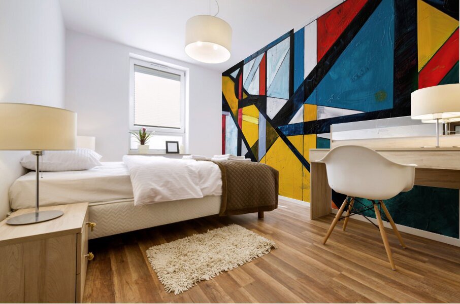 Angular Harmony 42H9N5 55 Mural print