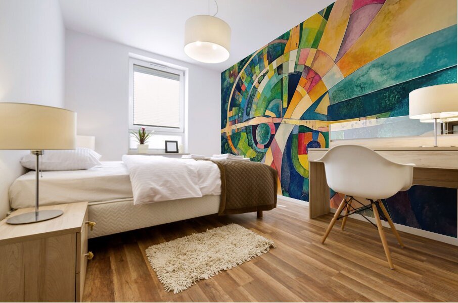 Aerial Abstraction 7294HB 52 Mural print