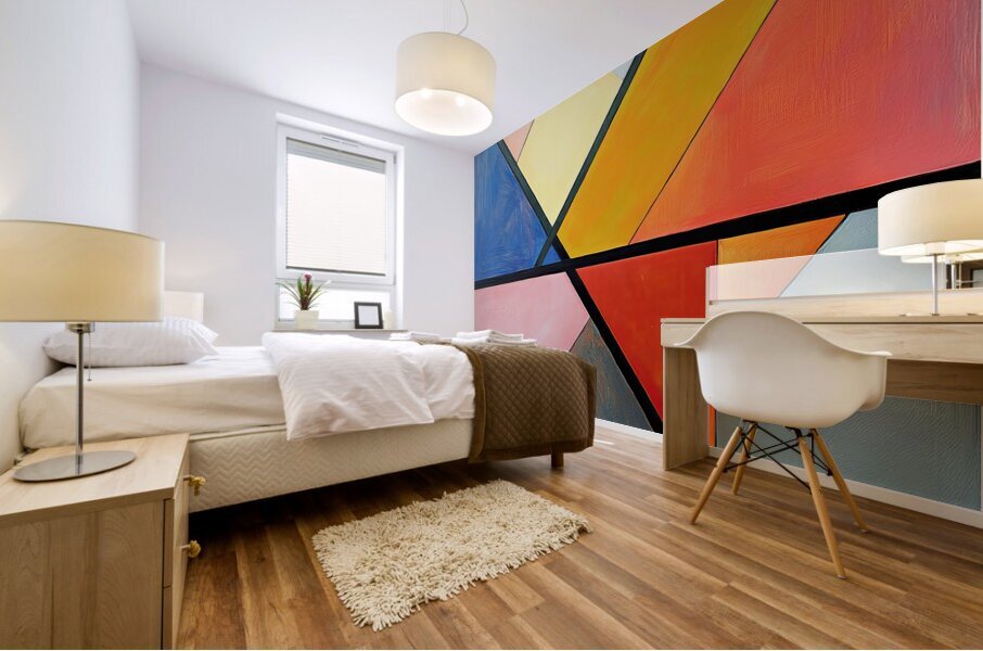 Angular Harmony 49Z7N2 50 Mural print