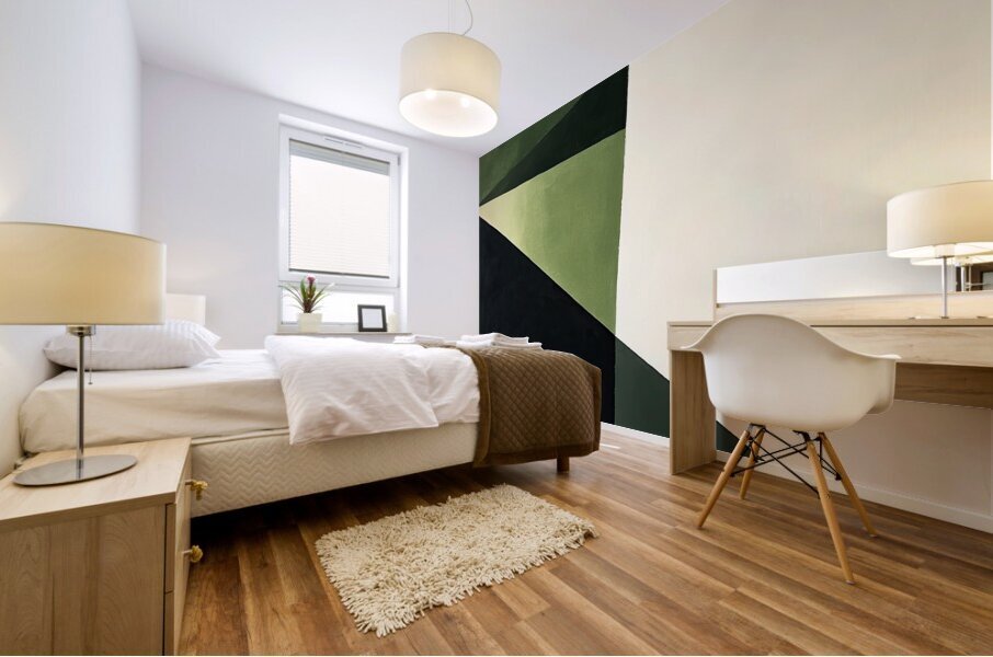 Angular Harmony 48H9N2 62 Mural print