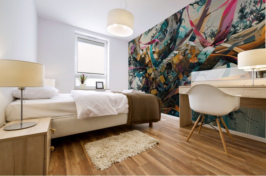 Arboreal Flux 239DJC 55 Mural print