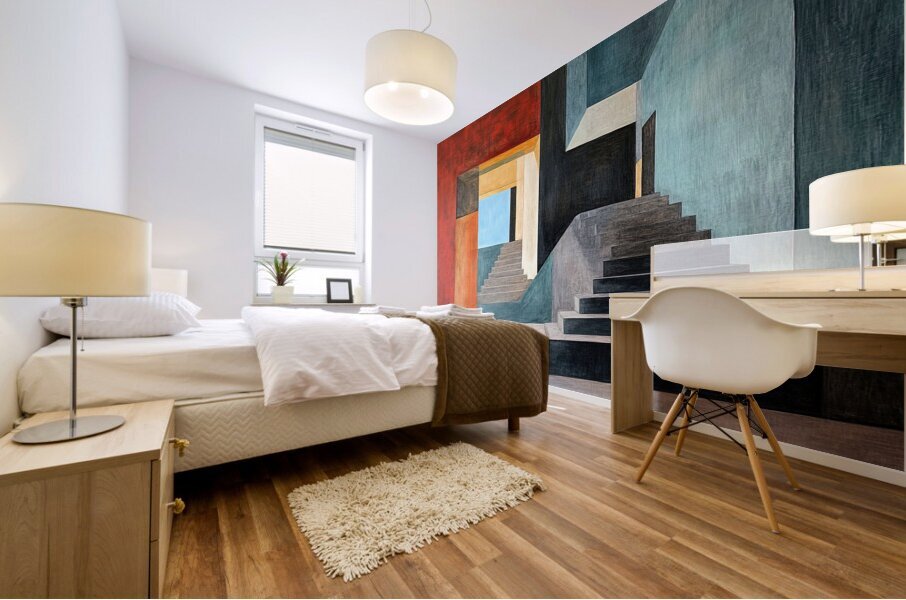 Ascending Dimensions 7H3N2B 52 Mural print