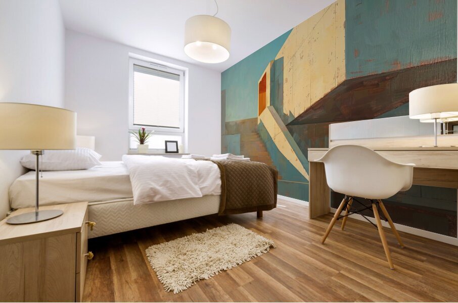Ascent Structure H92N3Z 50 Mural print