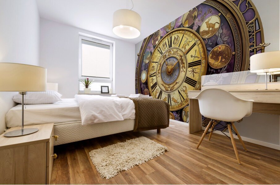 Astral Chronometer 7H29P4 48 Mural print