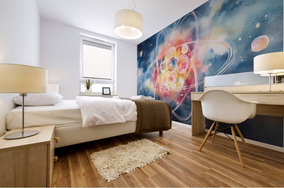 Atomic Harmony NQ7W3H 63 Mural print