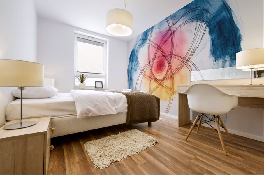 Atomic Harmony N92D3P 45 Mural print