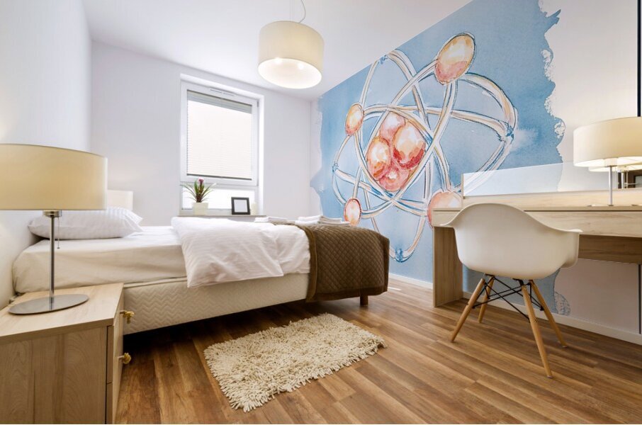 Atomic Harmony 2398N 47 Mural print