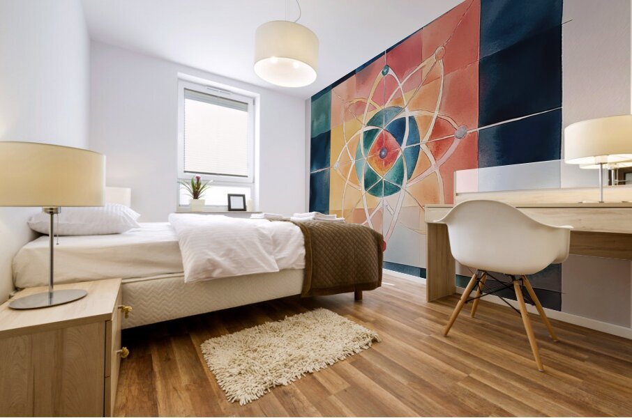 Atomic Harmony 4N9C2H 55 Mural print
