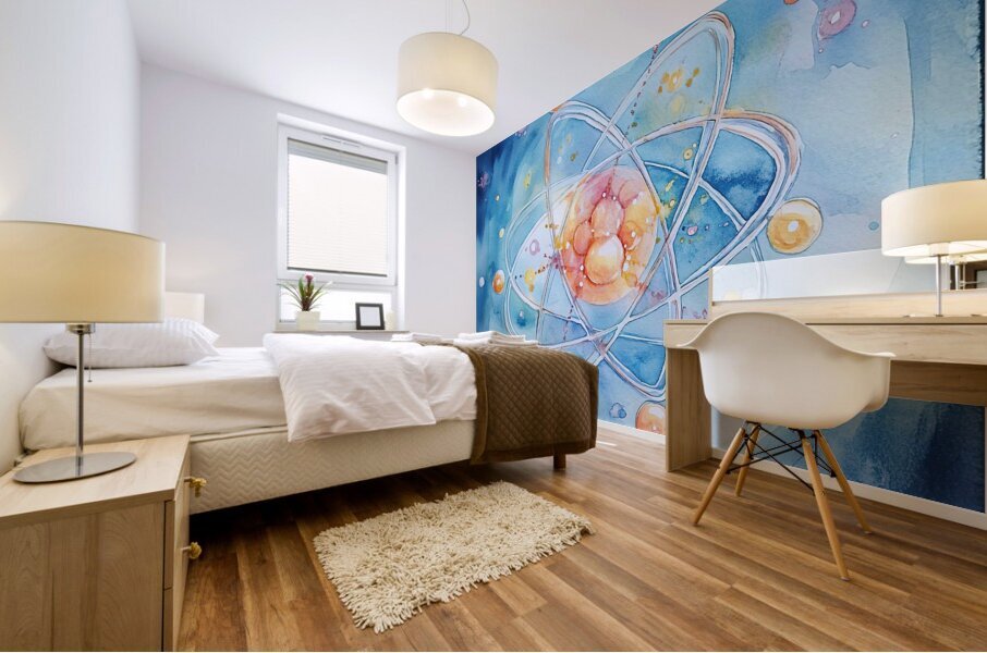 Atomic Harmony ZH92N3 47 Mural print