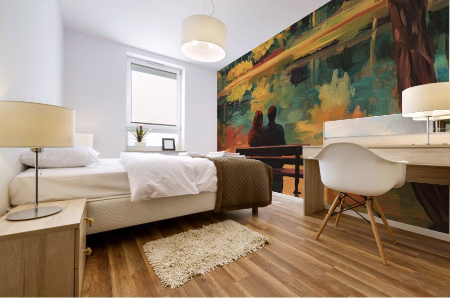 Autumn Reflections JH293N 47 Mural print