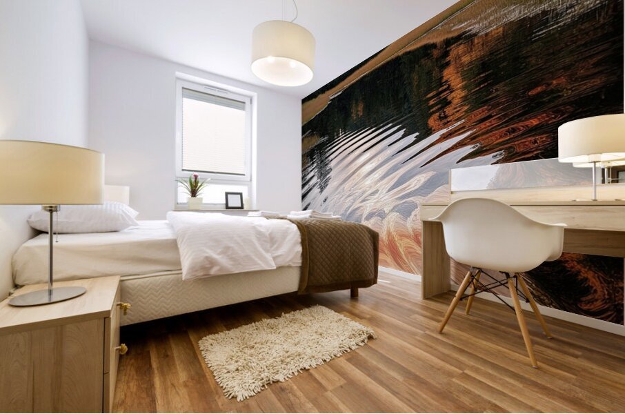 Autumn Ripples NZ8D2P 64 Mural print