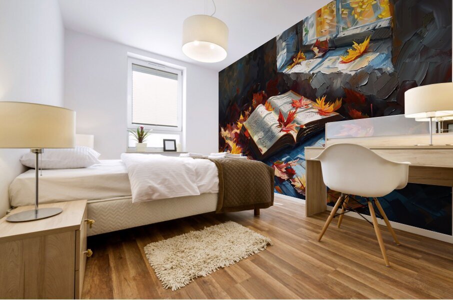 Autumn Whispers J9P4N2 45 Mural print