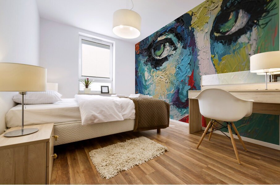 Azure Gaze Y4H9N2 65 Mural print