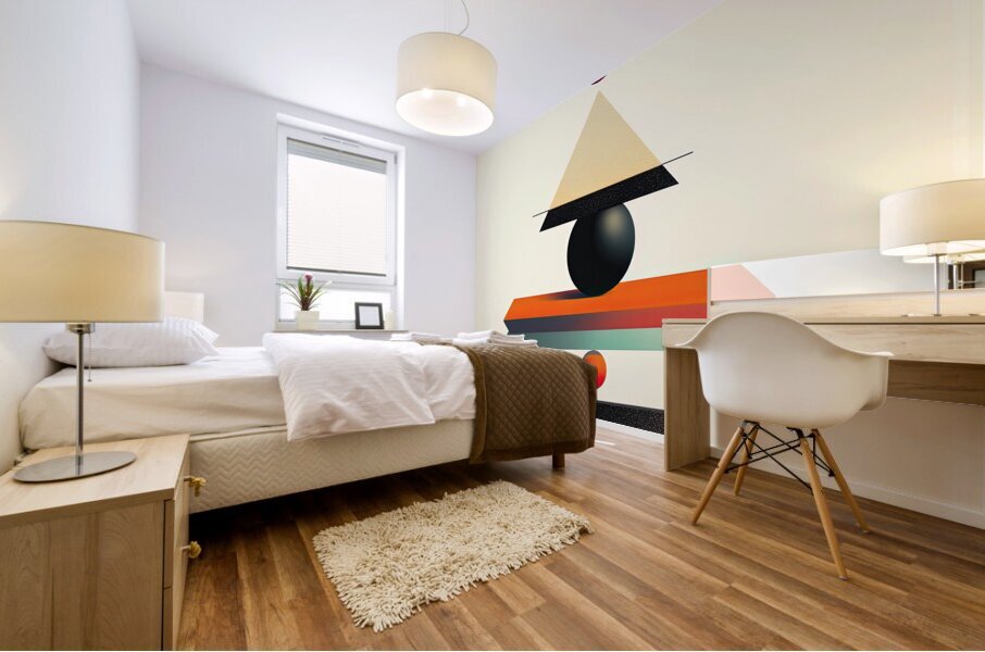 Balanced Forms 7H9N2P 60 Mural print