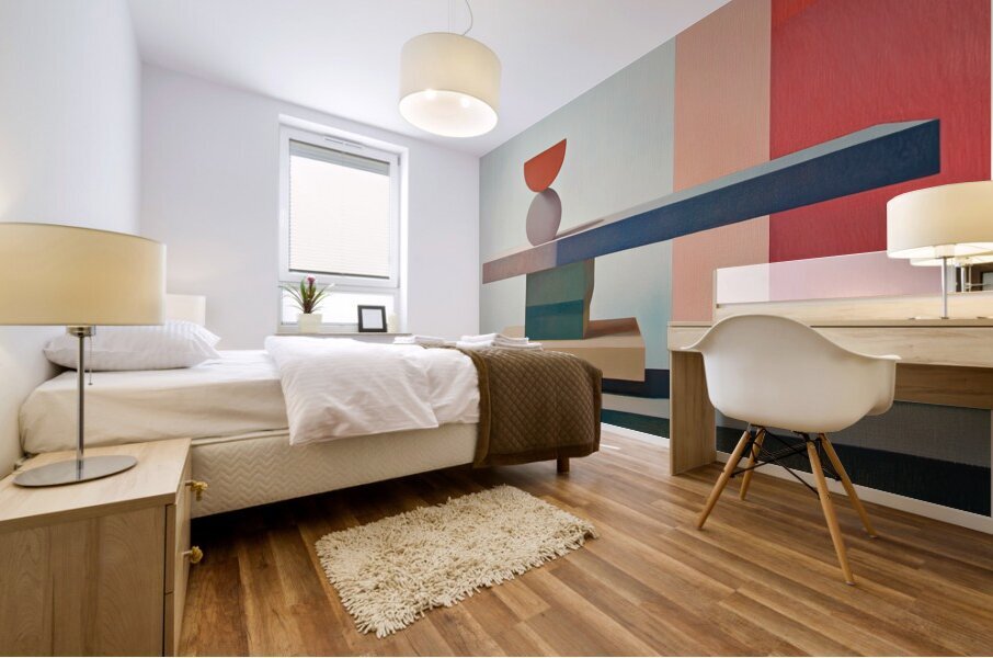Balanced Forms EH92J5 57 Mural print