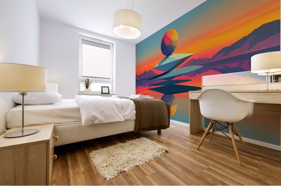 Balanced Harmony 92HJ5C 55 Mural print