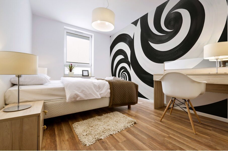 Binary Vortex 7H29P4 45 Mural print