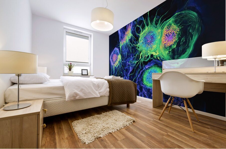 Bioluminescent Bloom 78HNP2 62   Copy Mural print
