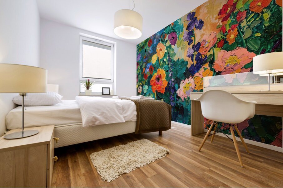 Blooming Garden Vibrance H9P4N2 55 Impression murale