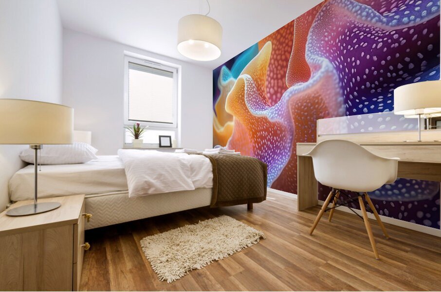 Chromatic Coral Rhapsody H29NJP 62 Mural print